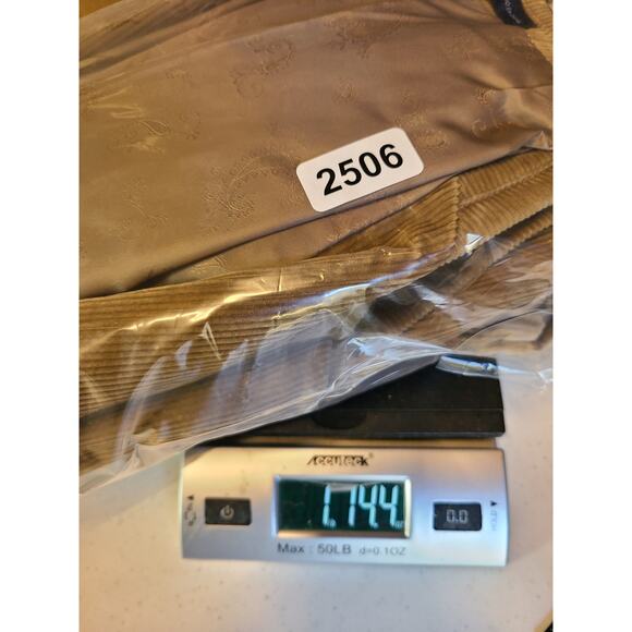 Stafford Classic Fit Tan Corduroy Sports Coat Blazer Jacket Two-Button Men's 46L - Picture 10 of 10